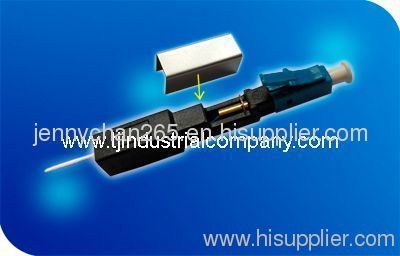 LC fast connector fiber optics