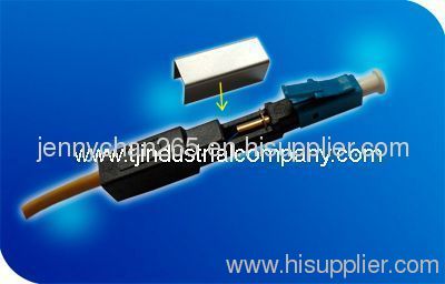 LC fast connector fiber optics