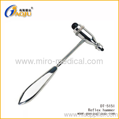 Trimmer reflex hammer with rubber head