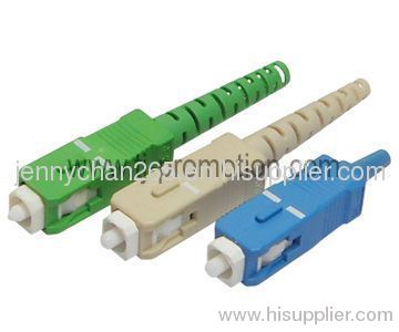 SC connectors fiber optics