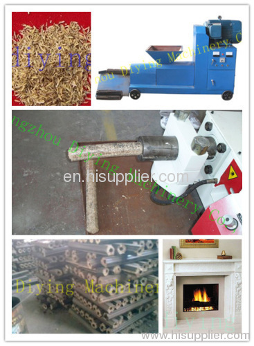 coconut shell powder briquette machine