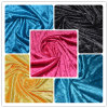 100% polyester Plain dyed clinquant velvet fabric-Clinquant velvet fabric