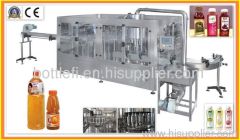 500ml~1500ml PET Bottle Juice Filling Machines For Fruit Juice, Functional / Tea Beverage