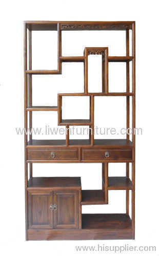 carved display cabinet factory