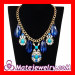 Costume Jewelry Big Stone Necklace