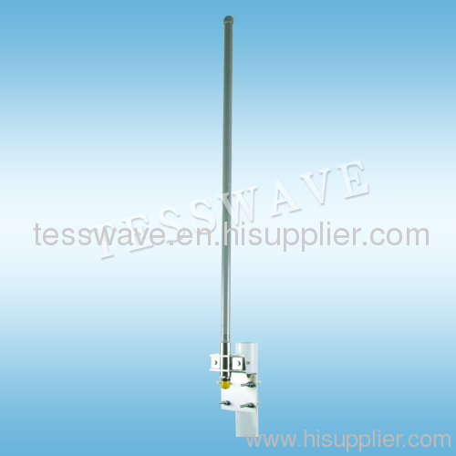 2.4GHz 6dBi outdoor fiberglass omni-directional wifi antenna