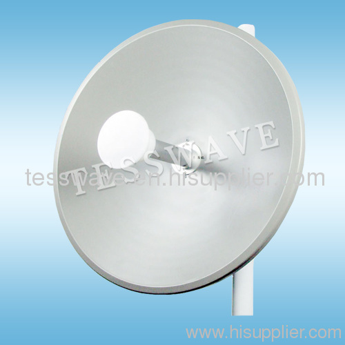 4.9-5.8GHz high gain dual polarity MIMO Dish antenna