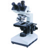 Tinocular biological research microscope with C mount