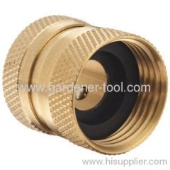 Brass American female quick connector with female thread connector