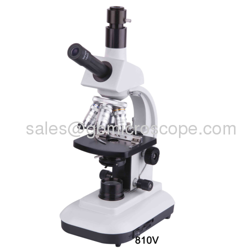 Binocular multi-purpose demonstration microscope with C mount