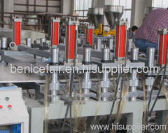 PVC crust foam board production line