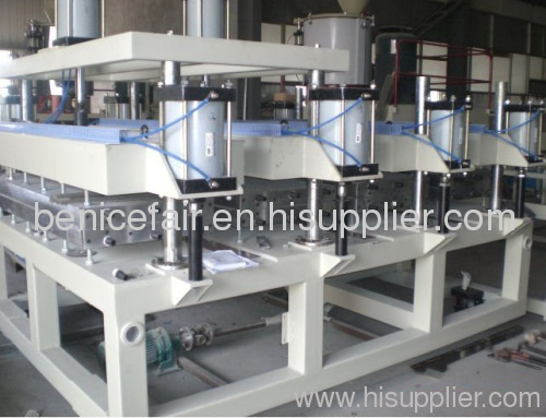 PVC crust foamed board extrusion line