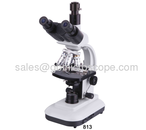 Biological Trinocoular microscope with CCD adapter