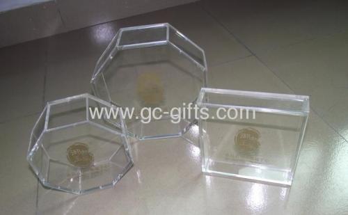 Small acrylic display boxes