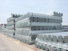 Galvanized steel pipes with OD 17mm~273mm