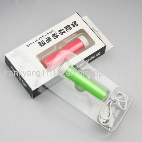 2200mAH Emergency Power Bank, Travel Charger for Mobile Phones