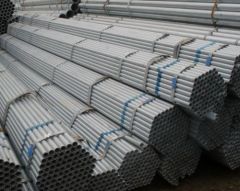 Galvanized seamless steel pipeline