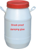 Shock proof damping glue