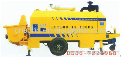 trailer concrete pump diesel type