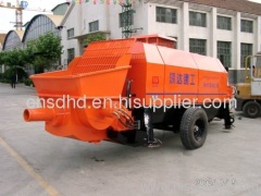 electric motor concrete pump