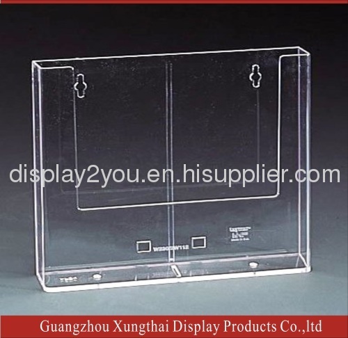 Wall Mounted Acrylic Brochure Holder