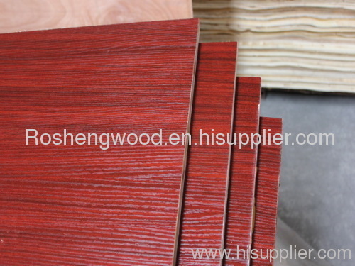 melamine paper face plywood