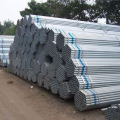 Galvanized seamlees steel pipes with OD 25mm~920mm,for anti-corrosion.