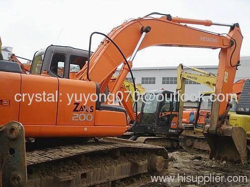 used excavator Hitachi ZX200-6,year 2006,origin Japan