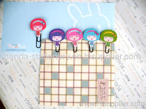 FLOWER BOOKMARK METAL BOOKMARK CLIPS