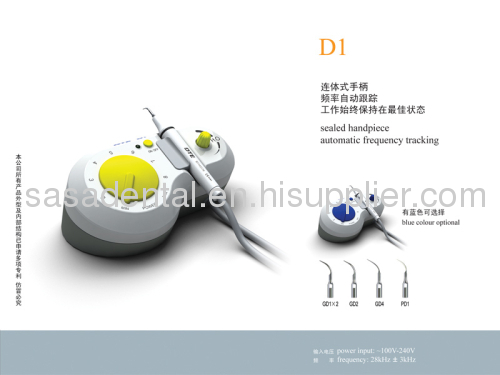 UDS-D1 Ultrasonic Scaler (blue or yellow)