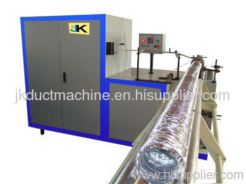 aluminum flexible duct machine