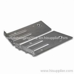 Metal Stamping Sheet, Made of Steel Sheet