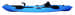 single sit on top kayak PE material fishing kayak mix color