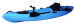 single sit on top kayak PE material fishing kayak mix color