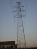 single circuit transmission tower