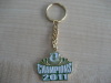 fashion embossed enamel keychains