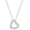 Glam Fashion Heart Pendant Necklace