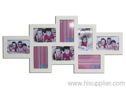 Wooden Photo Frame White,Black color photo frame