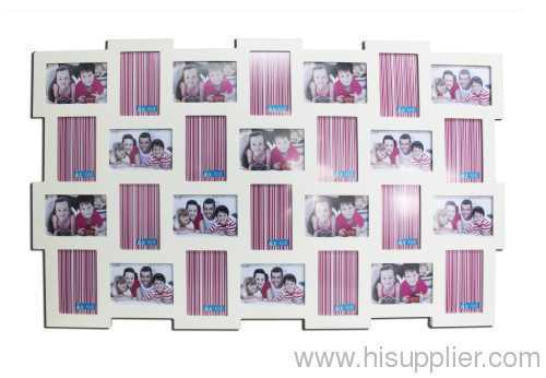 Wooden Photo Frame ,MDF, White Color