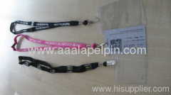 Polyester bootlace style lanyards