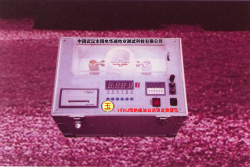 Automatic insulating oil dielectric strength tester