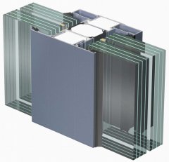 extrusion profiles for thermal break window door system