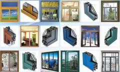 sliding casement window door