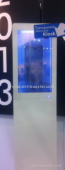 21.5 inch Transparent LCD display showcase touchable