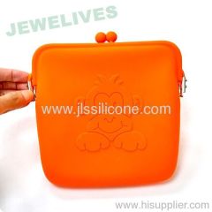 Silicone Cosmetic Pouch in Pop selling