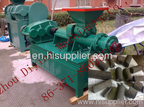 Coal powder extruding machine