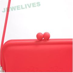 Pop selling Silicone Saddle Bag with Lace design