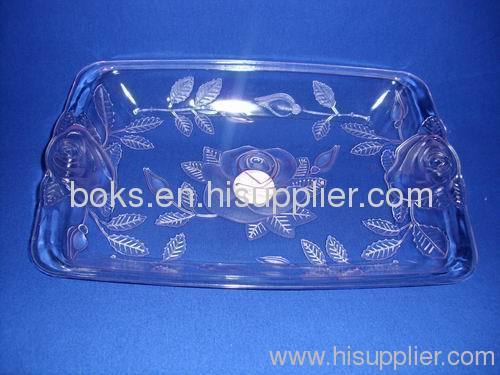 high quality Plastic Fruit Plate PS Plate
