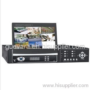 8CH H.264 DVR With 8 TFT Monitor