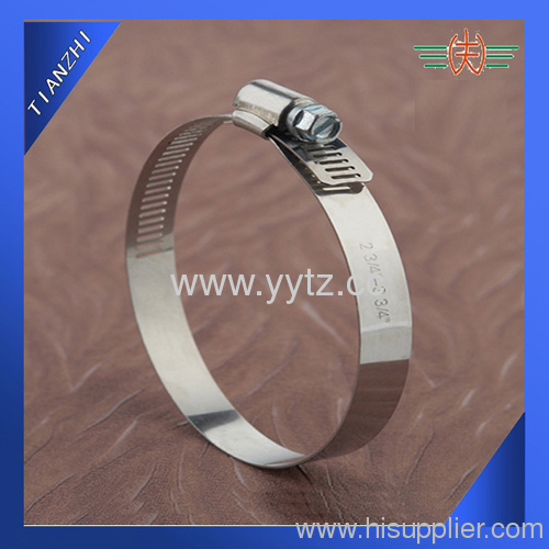 stainless steel 201 hose clamp